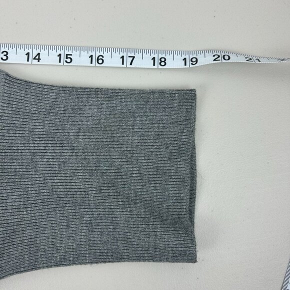 A New Day Cozy Knit Soft Women's Hoodie Sweatshirt Sweater Gray Sz: XL - Picture 7 of 10